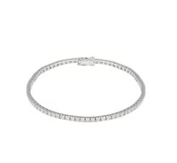 Bracciale Babila Milano Donna Tennis in Oro bianco Diamante